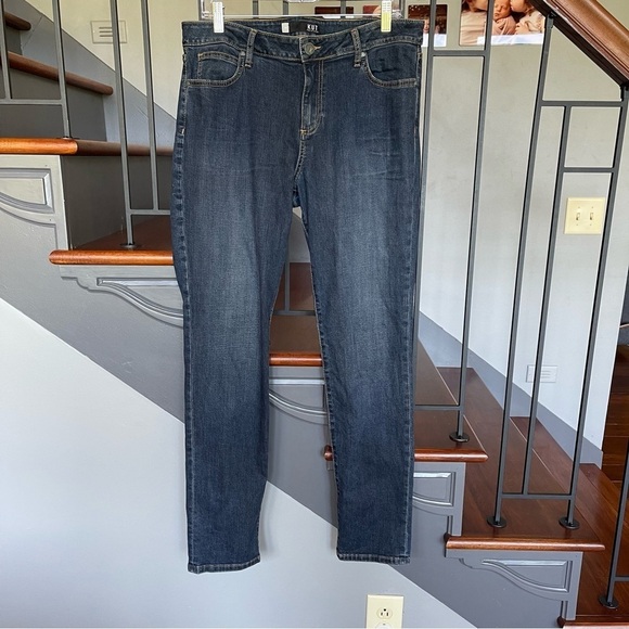 Kut from the Kloth Diana Curvy Skinny Jeans Size 14 GUC - Picture 3 of 13